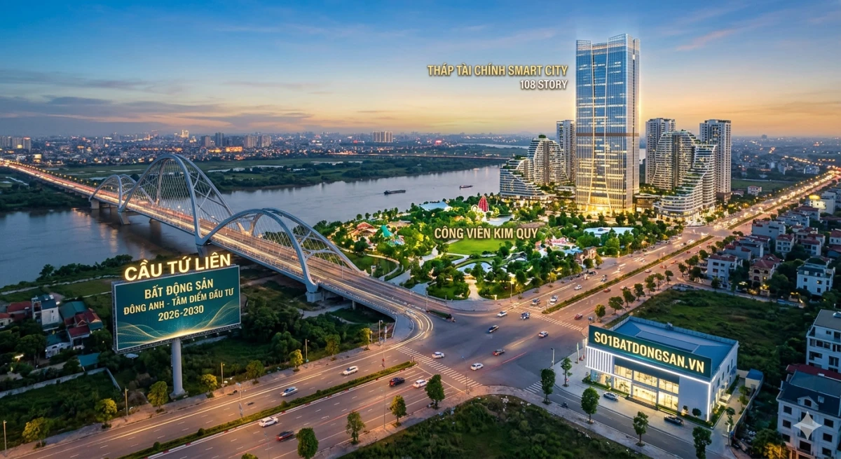 ĐÔNG ANH 2026 - 2030: "HÓA RỒNG" THÀNH TRUNG TÂM KINH TẾ MỚI CỦA THỦ ĐÔ ĐÔNG ANH 2026 - 2030: "HÓA RỒNG" THÀNH TRUNG TÂM KINH TẾ MỚI CỦA THỦ ĐÔ