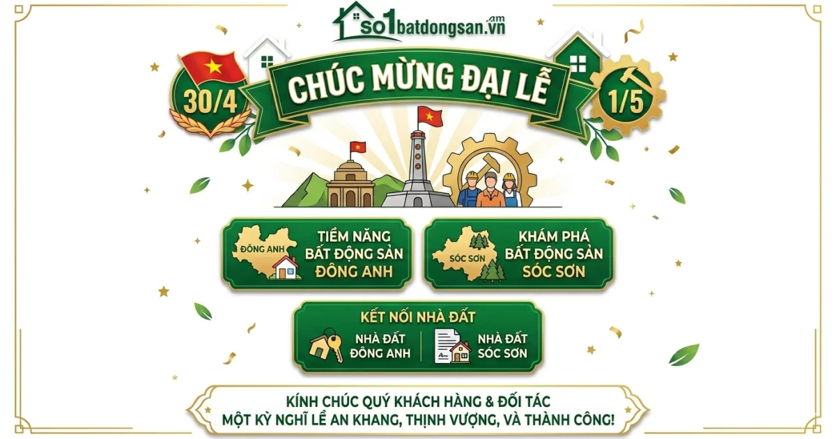 Chào mừng kỷ niệm ngày Giải phóng miền Nam So1batdongsan Chào mừng kỷ niệm ngày Giải phóng miền Nam So1batdongsan