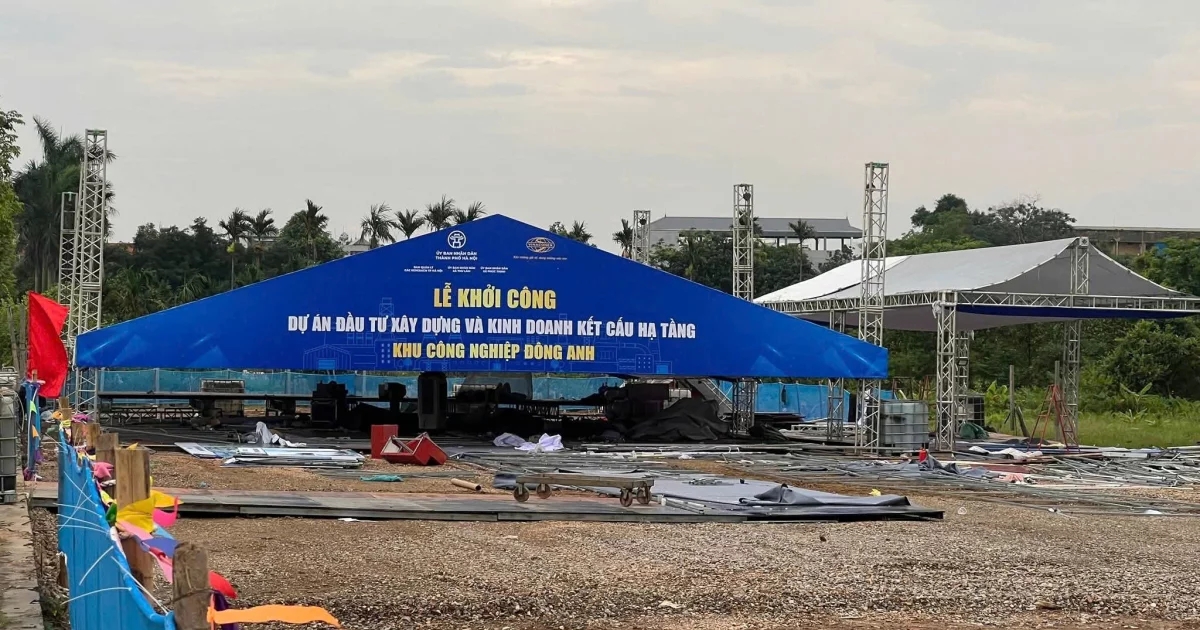 Chi tiết về dự án KHU CÔNG NGHIỆP VINACONEX XÃ Thư Lâm Đông Anh khởi công năm 2026 Chi tiết về dự án KHU CÔNG NGHIỆP VINACONEX XÃ Thư Lâm Đông Anh khởi công năm 2026