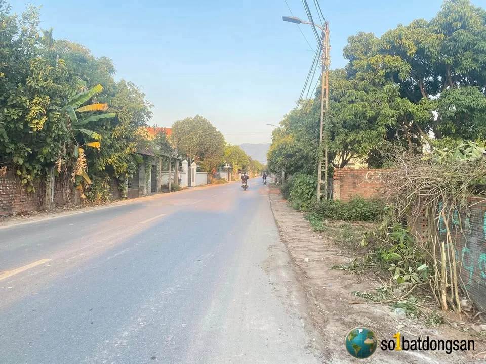 Siêu phẩm mặt đường nhựa Thái Lai, Minh Trí, Sóc Sơn, HN.- Diện tích: 187m², thổ cư 130m².