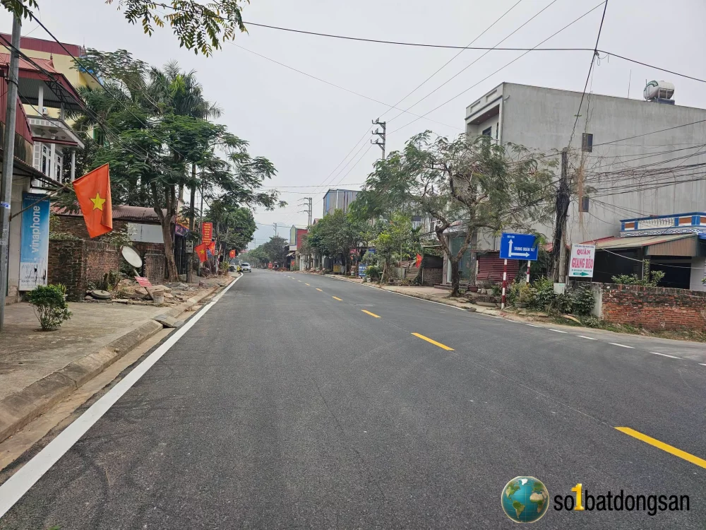 Bán Lô đất mặt đường ĐỀN GIÓNG PHÙ LINH SÓC SƠN hiếm có