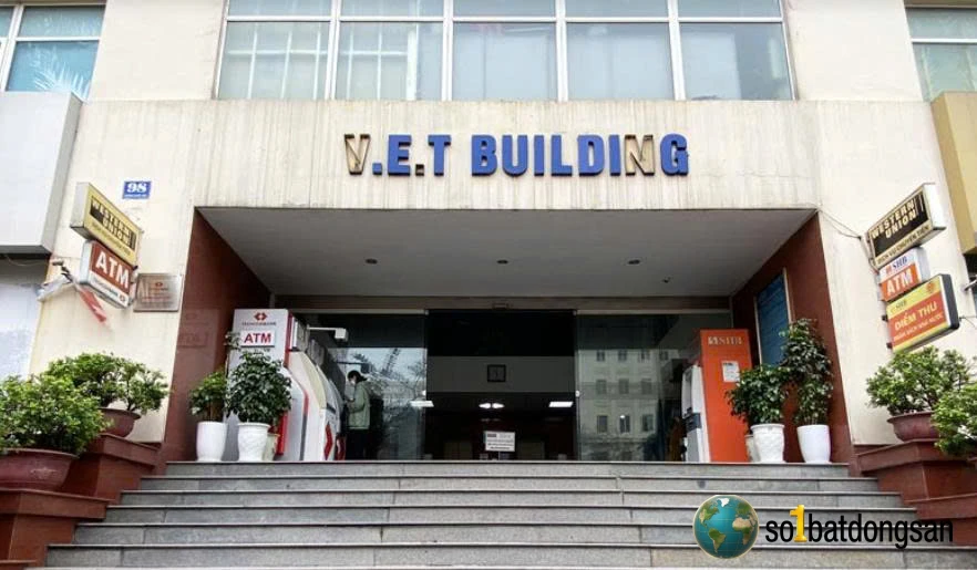 Văn phòng giá tốt VET Building – diện tích linh hoạt 70–720m²