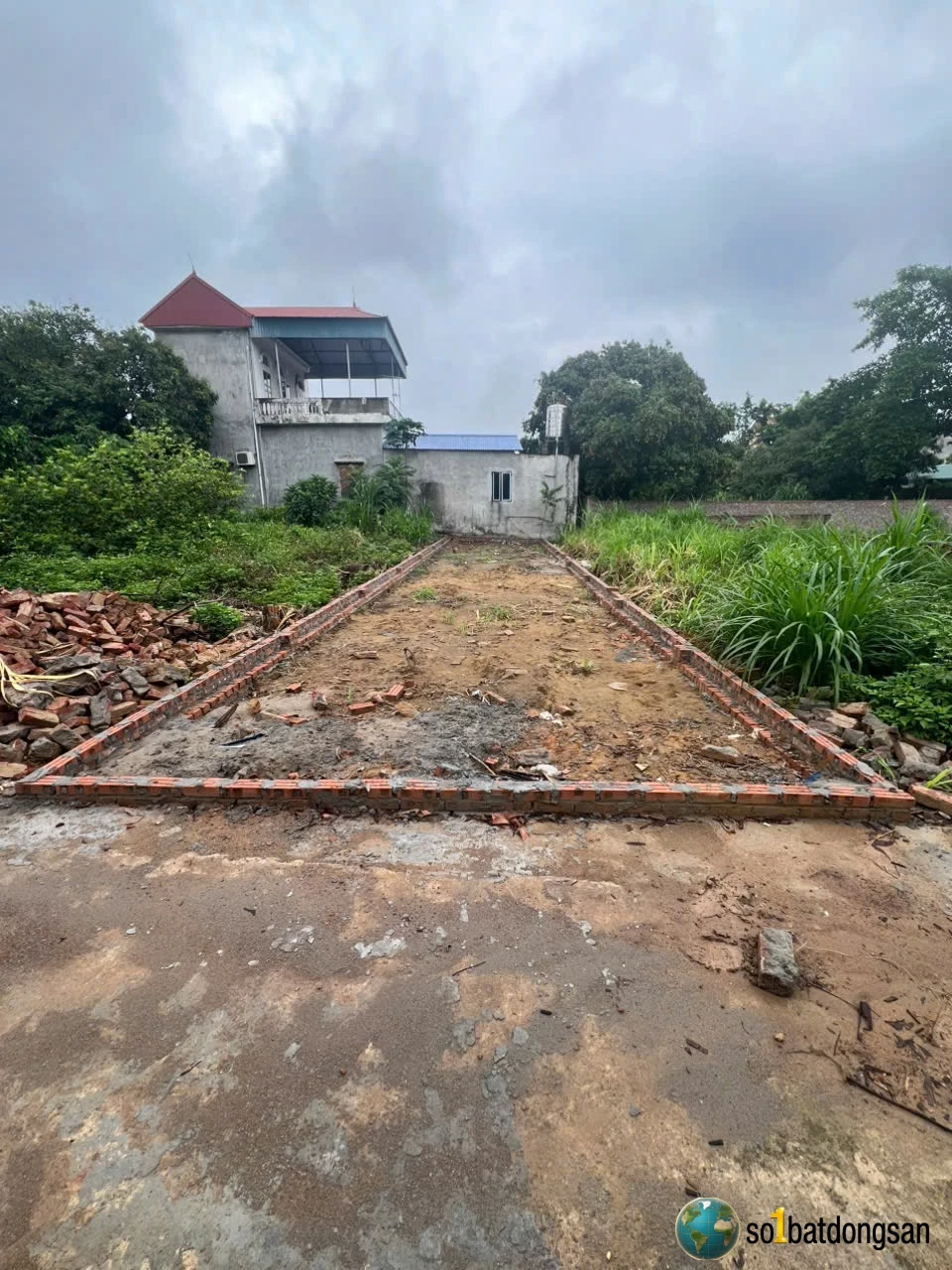 100m lập trí cách đường nhựa liên xã lập trí chỉ 50m