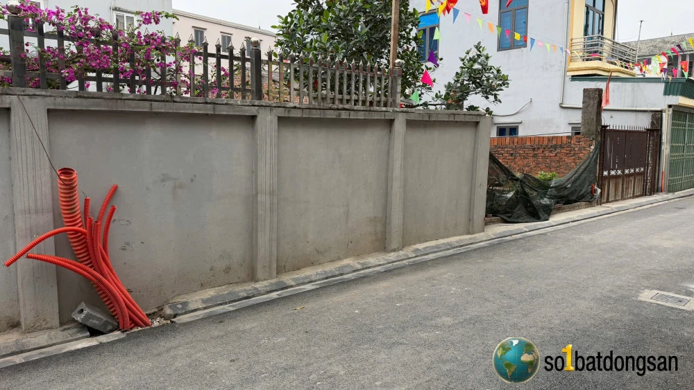 Trục chính đường yên, thông ô tô vị trí đầu làng