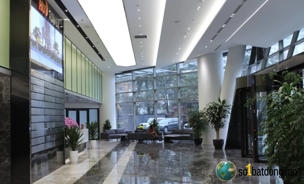 Nhượng văn phòng HUD Tower, hạng A, trang bị full nội thất, tiện sử dụng ngay