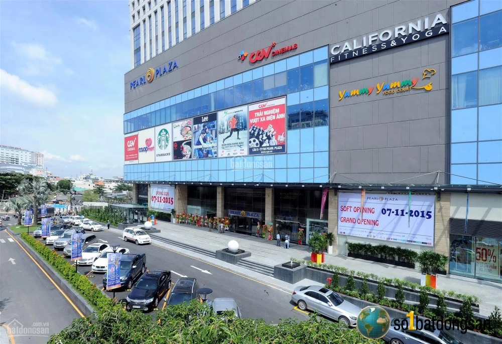 Cho thuê văn phòng Pearl Plaza – 200m², view đẹp, tiện ích đầy đủ