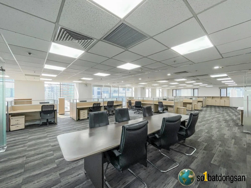 Cho thuê văn phòng full nội thất – TH Office Tower Duy Tân, diện tích linh hoạt