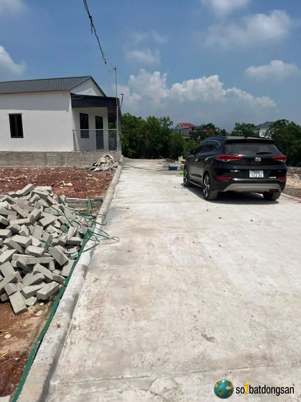 Đất gần đường lớn Hồng Kỳ sắp mở rất rộng thuộc Trung Giã, Hà Nội