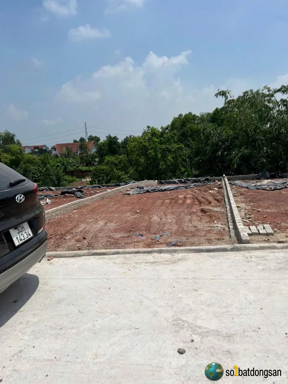 Đất gần đường lớn Hồng Kỳ sắp mở rất rộng thuộc Trung Giã, Hà Nội
