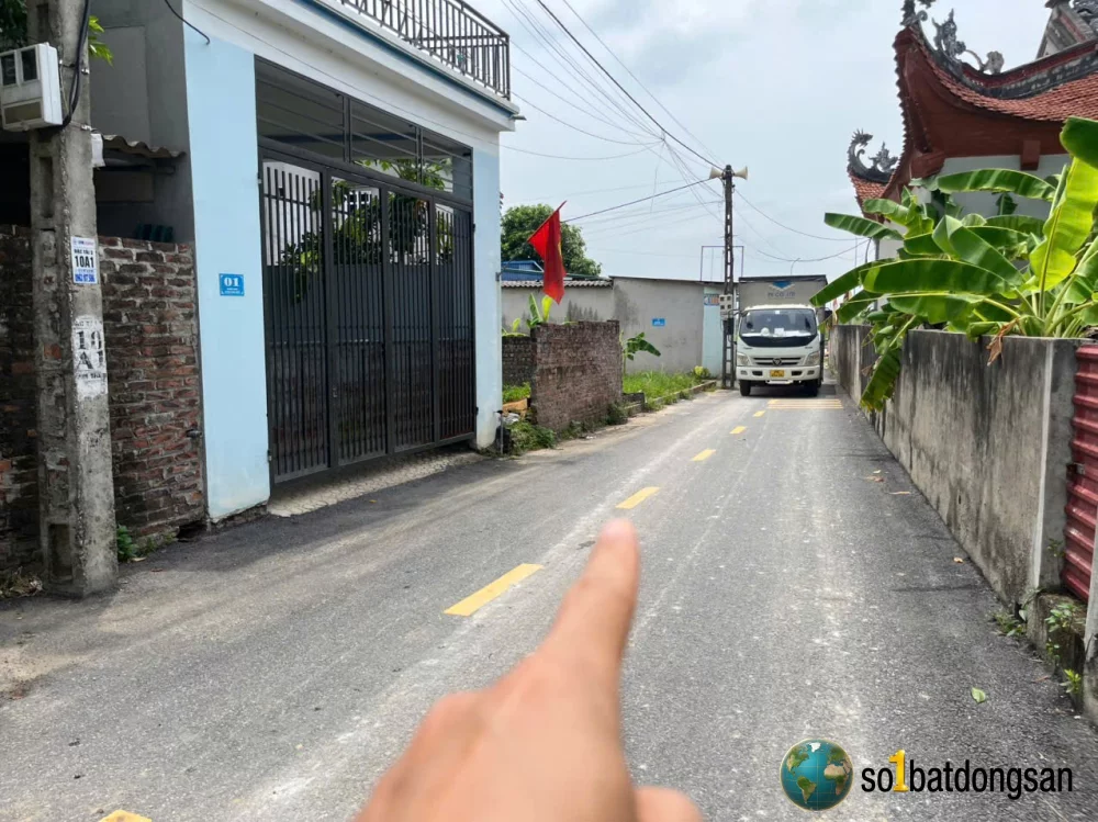 3.1x tỷ 91m full thổ cư Hương Đình, Nội Bài cắt lỗ từ hơn gần ga Metro, KDT Vệ Tinh Sóc Sơn, 3 KCN Nội Bài