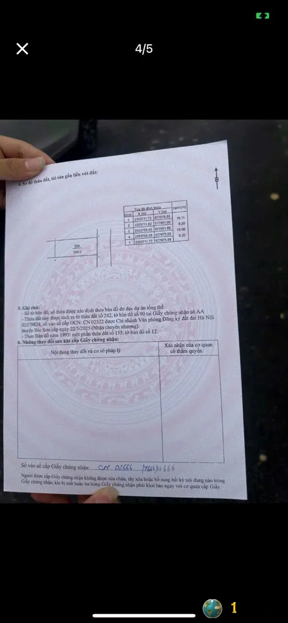 🎉100m Vụ Bản-Minh Trí-Sóc Sơn giá 2xtr/m.