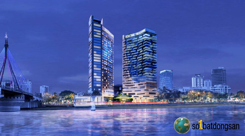 Cho thuê văn phòng 200m² tại Hilton Bạch Đằng – view sông Hàn