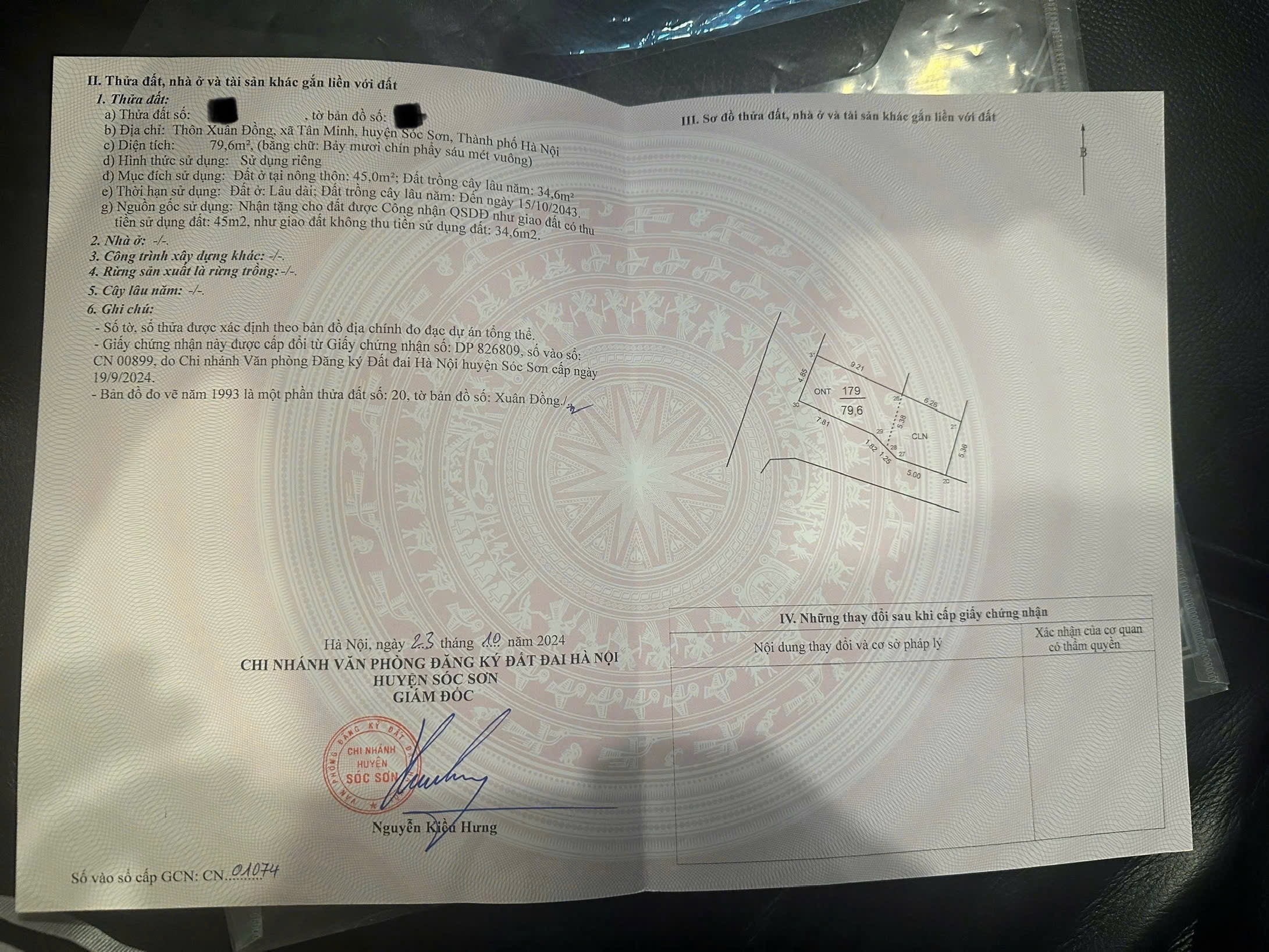 Lô góc 2 mặt tiền, đường thông ô tô