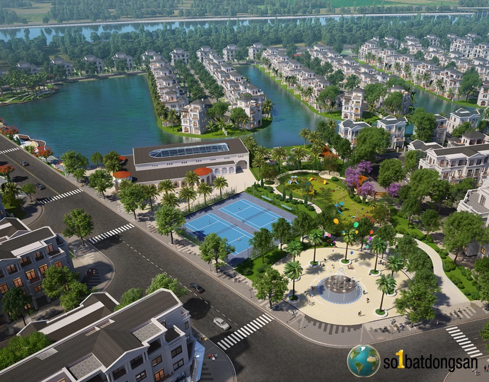 Shophouse view trực diện công viên hồ 8,3ha giá rẻ nhất phía Tây Hà Nội. Kết hợp ở và KD cực đỉnh