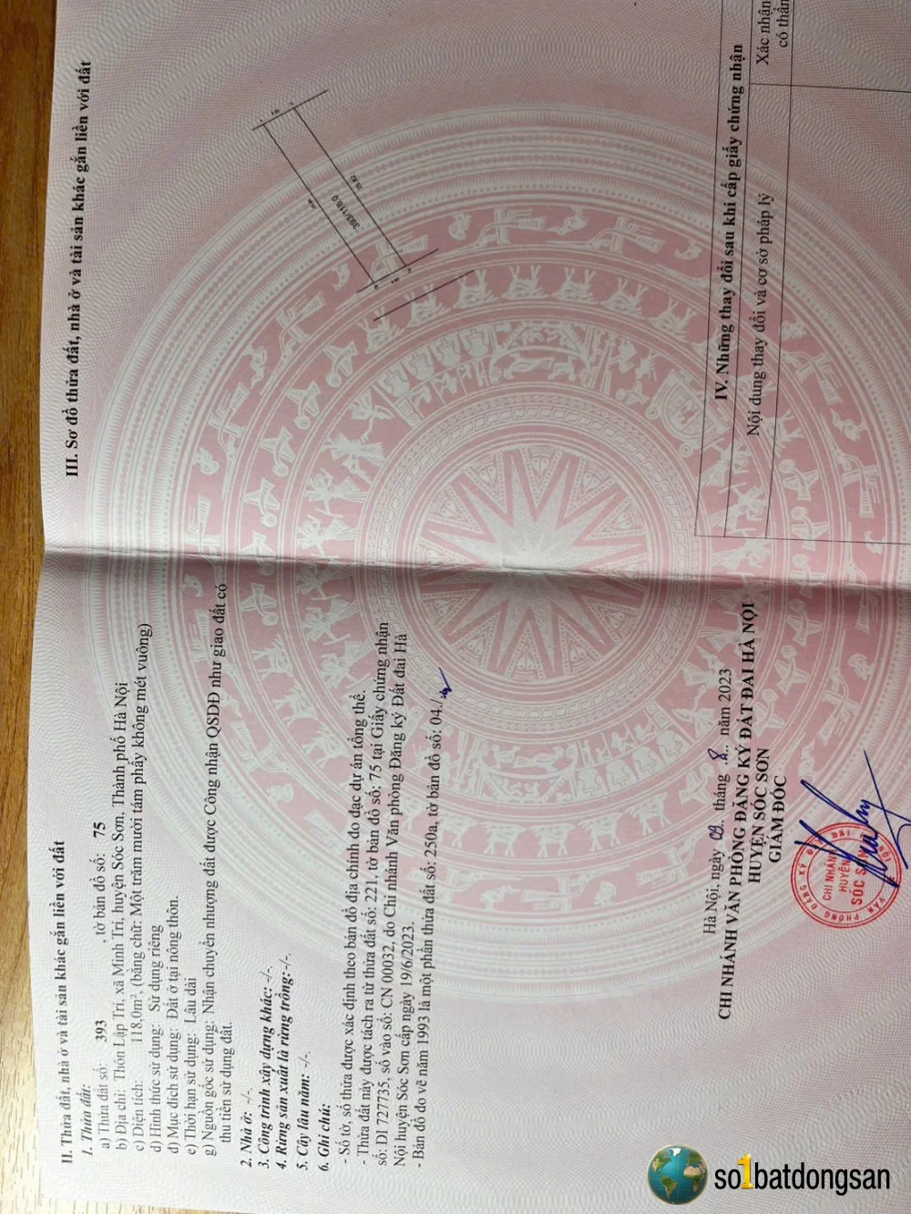 118m Lập Trí - Xã Kim Anh