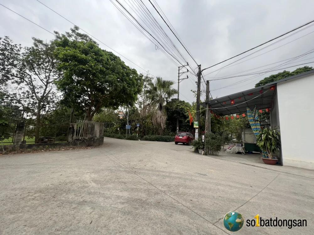 Mảnh đất vỏ làng sát ven sân gôn BRG trung tâm Sóc Sơn cảnh quan cực đẹp