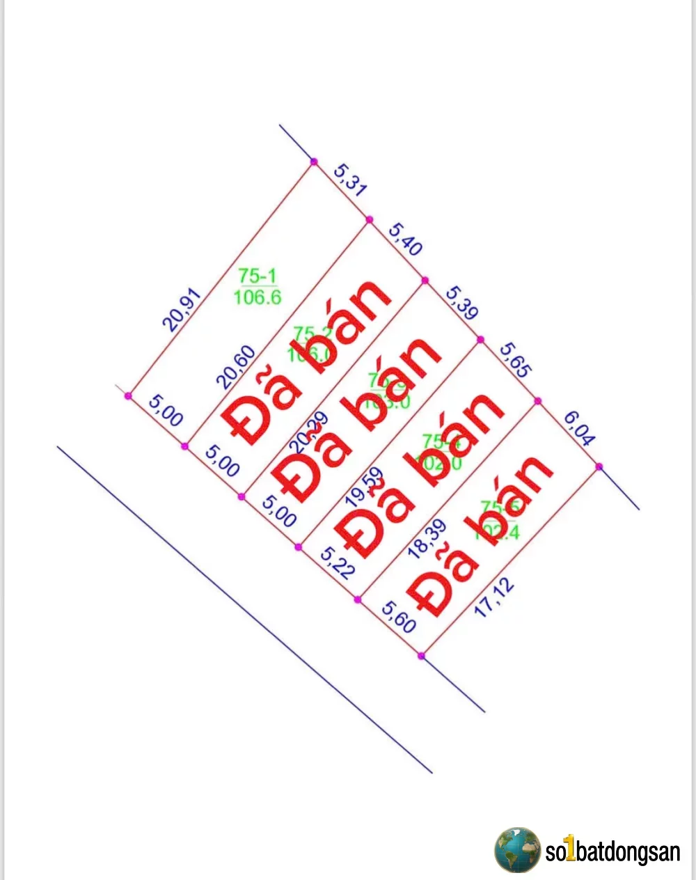 Còn duy nhất 1 lô dt 106,6m Phú Thịnh xã Kim Anh Hà Nội giá êm nhất thời đại