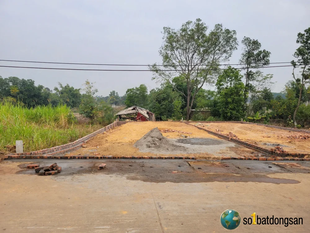 Trục chính đường thông ô tô tránh thôn lương đình trung giã sóc sơn