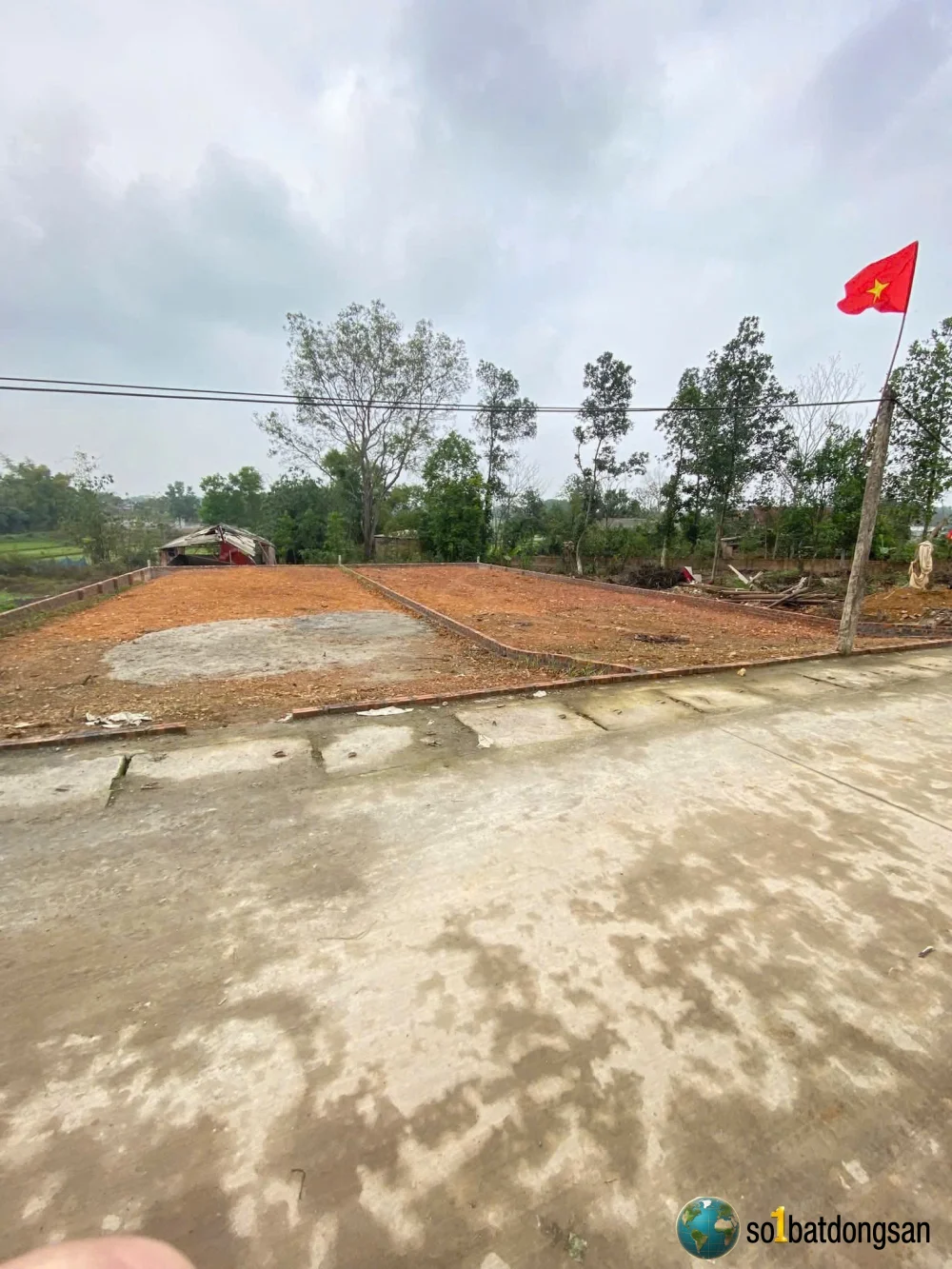 Trục chính đường thông ô tô tránh thôn lương đình trung giã sóc sơn