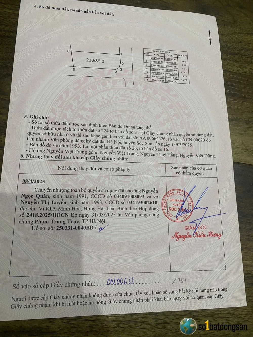 Trục chính lô góc thôn làng đông xuân