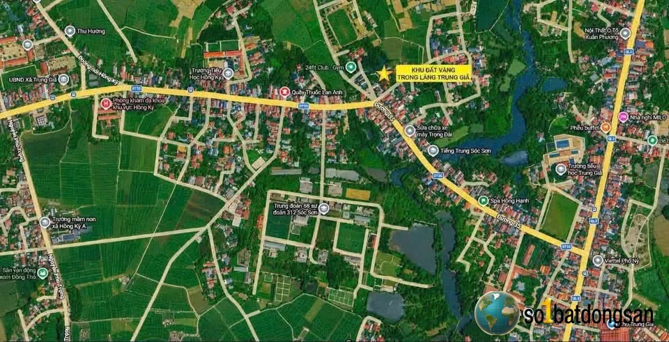 Bán 9lô Tân Phúc-xã Trung Giã-Hà Nội.hàng chính chủ,giá đầu tư F0