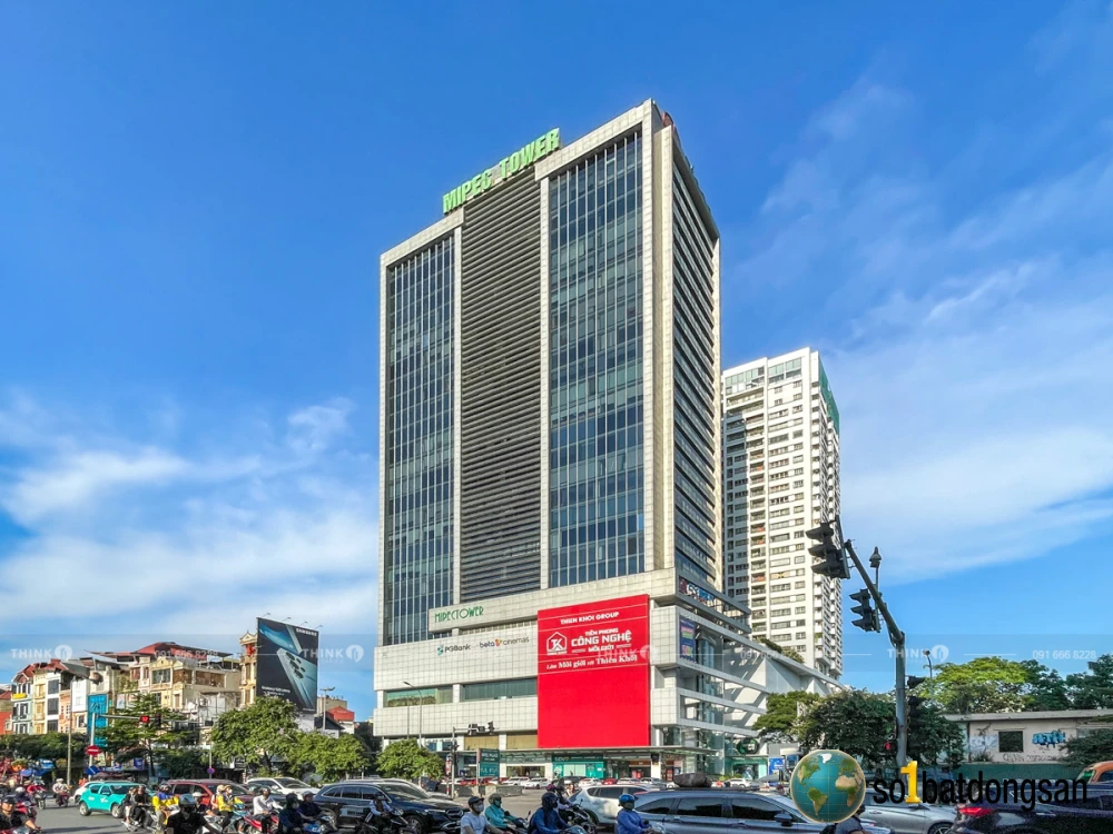 Cho thuê văn phòng MIPEC Tây Sơn – Diện tích 50–3000m², giá từ 130.000đ/m²