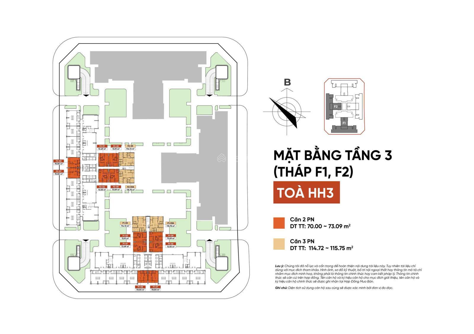 Bán chung cư The Flame Vine giá rẻ nhất Hà Nội, diện tích đa dạng