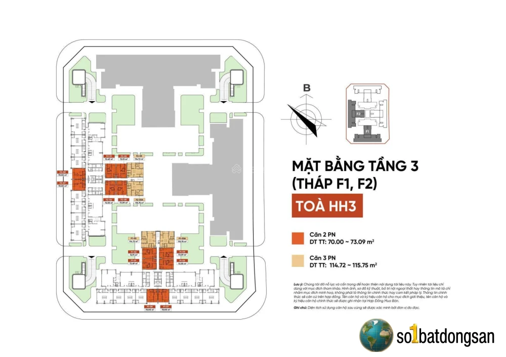 Bán chung cư The Flame Vine giá rẻ nhất Hà Nội, diện tích đa dạng