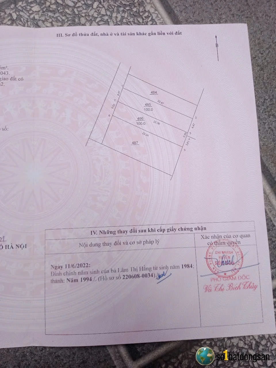 100m lập trí cách đường nhựa liên xã lập trí chỉ 50m