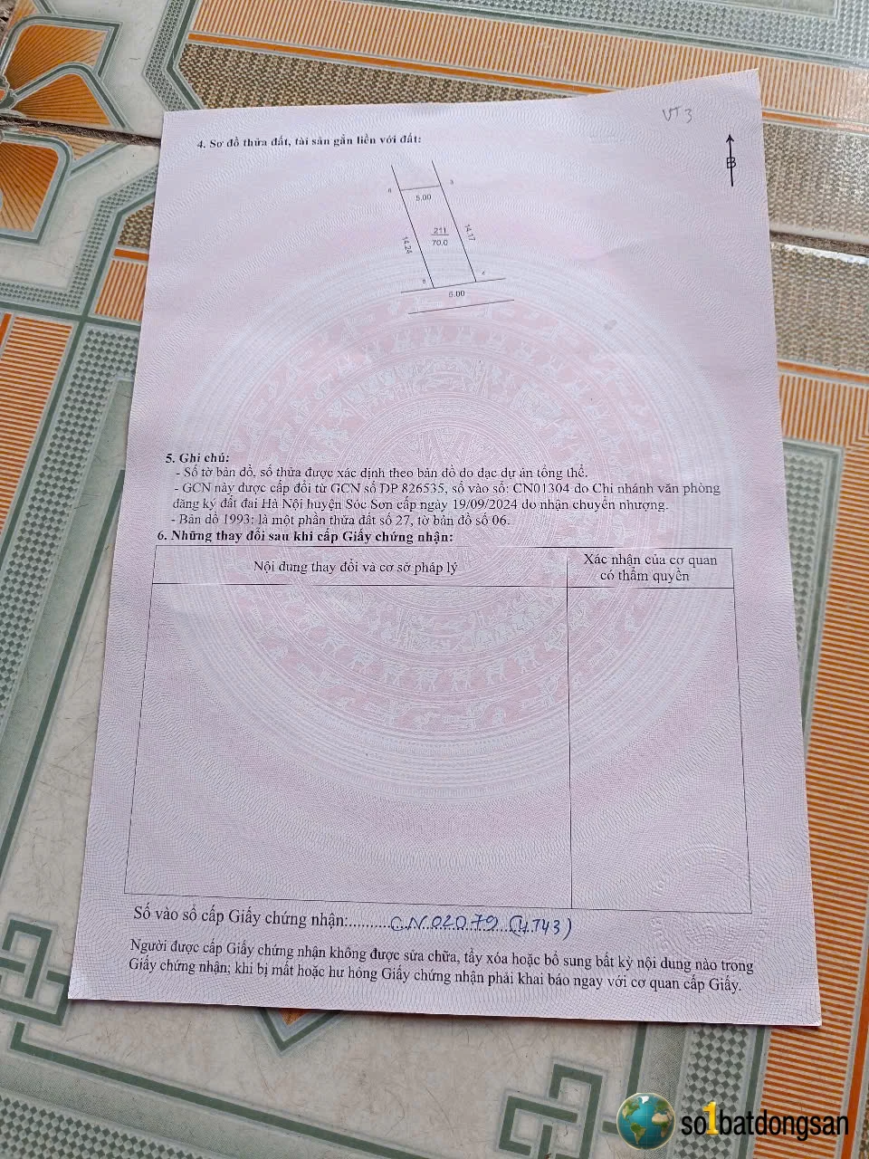 Bán 70m Hương Đình Đông, xã Mai Đình cũ khu công nghiệp