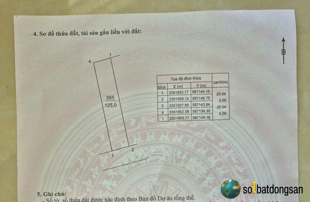 5.5x tỷ lô 125m full thổ cư Trục chính gần hồ Dược Thượng, TT Sóc Sơn
