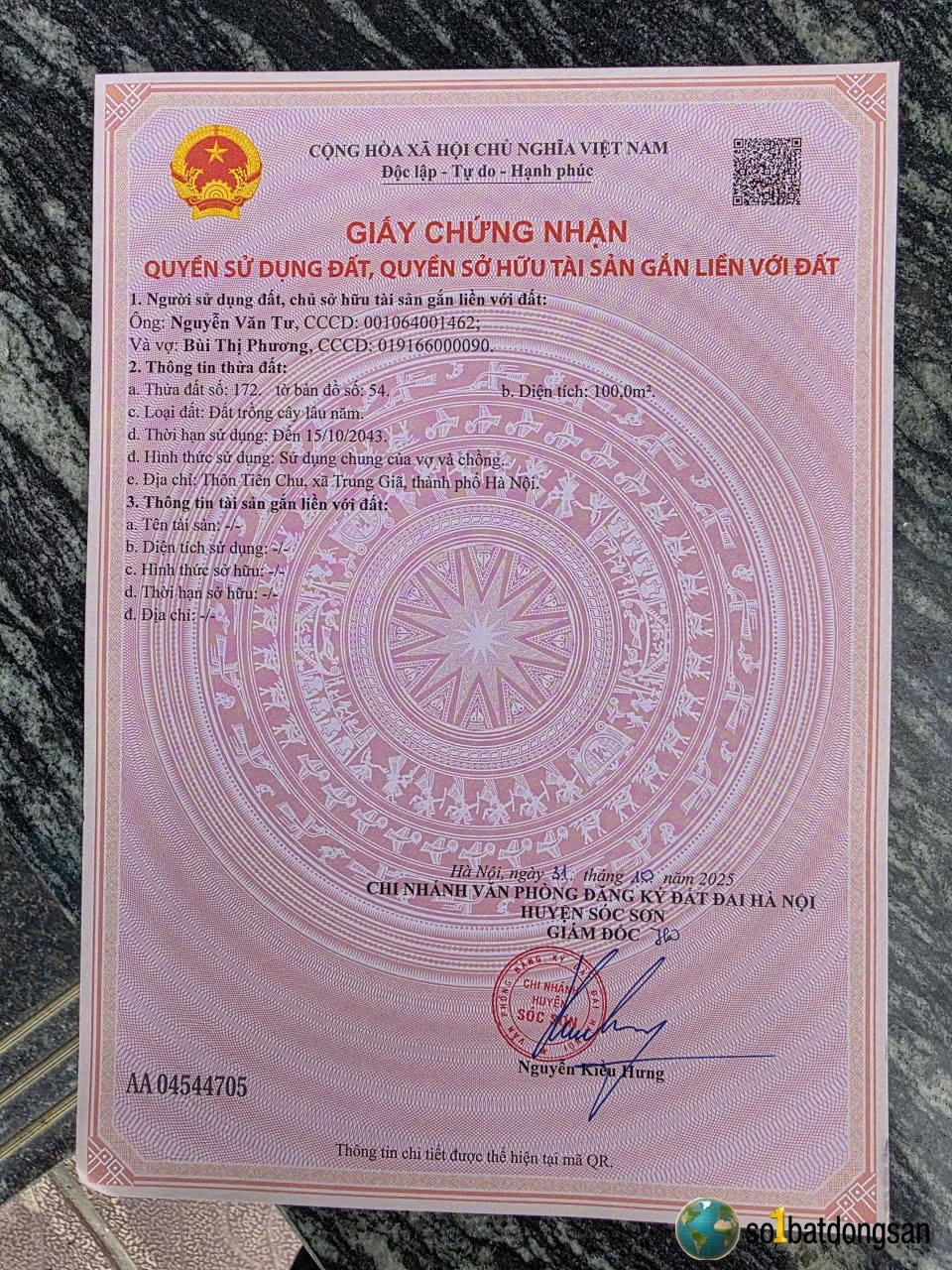 100m Tiên Chu