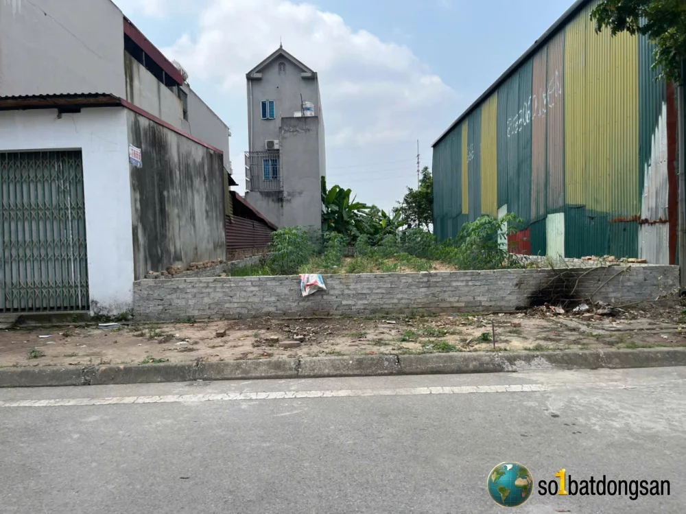 14.x tỷ lô 180m full thổ cư KDT vệ tinh Sóc SƠn, Đất vuông mặt tiền gần 11m gần 3 trường học và KCN
