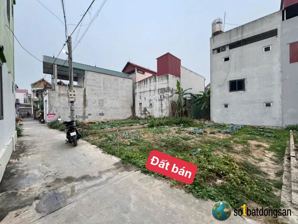 3.1x tỷ lô đất 108m Mặt tiền hơn 9m Hương Đình Đông, giữa 3 KCN và gần KDT vệ tinh Sóc Sơn