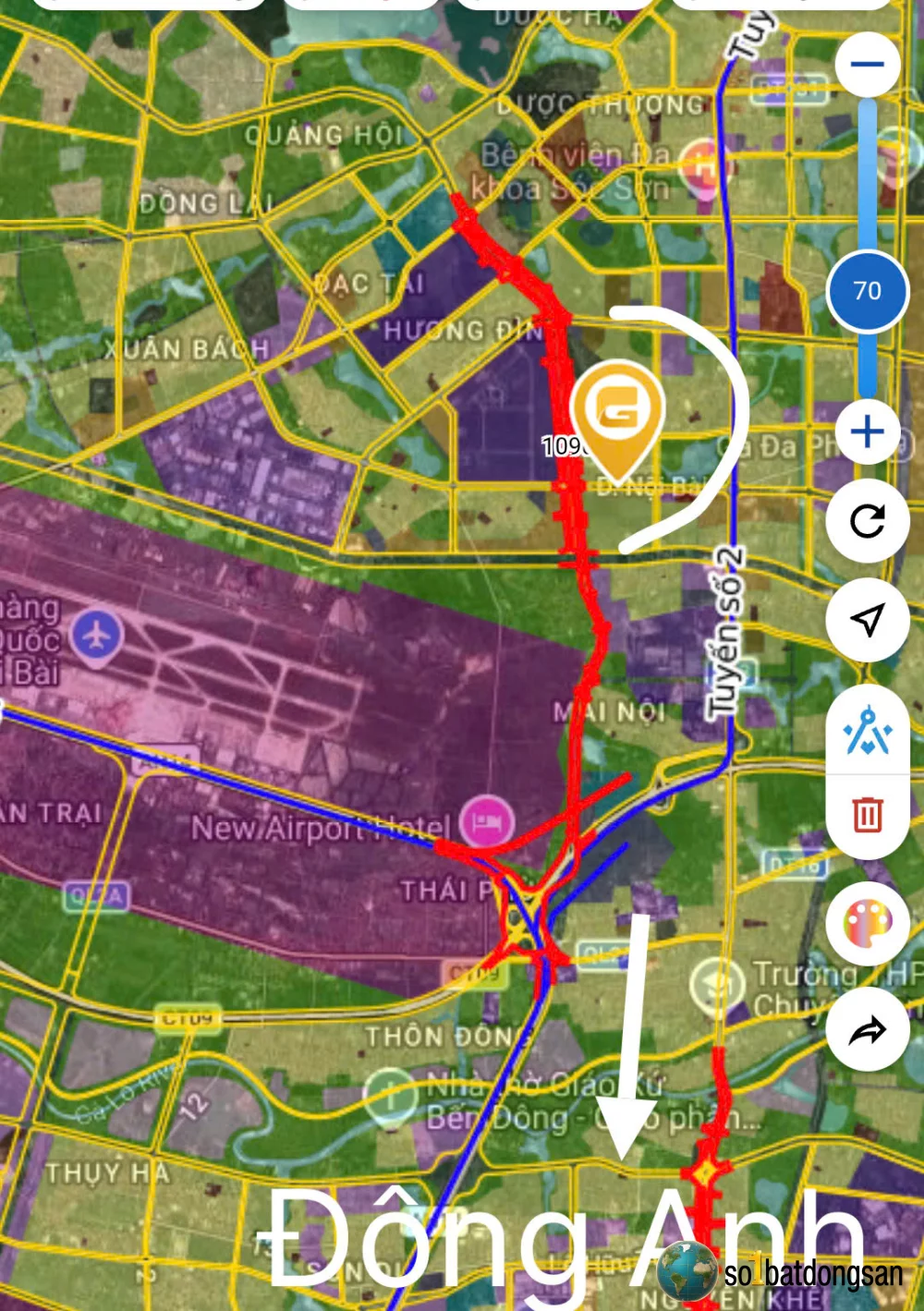 14.x tỷ lô 180m full thổ cư KDT vệ tinh Sóc SƠn, Đất vuông mặt tiền gần 11m gần 3 trường học và KCN