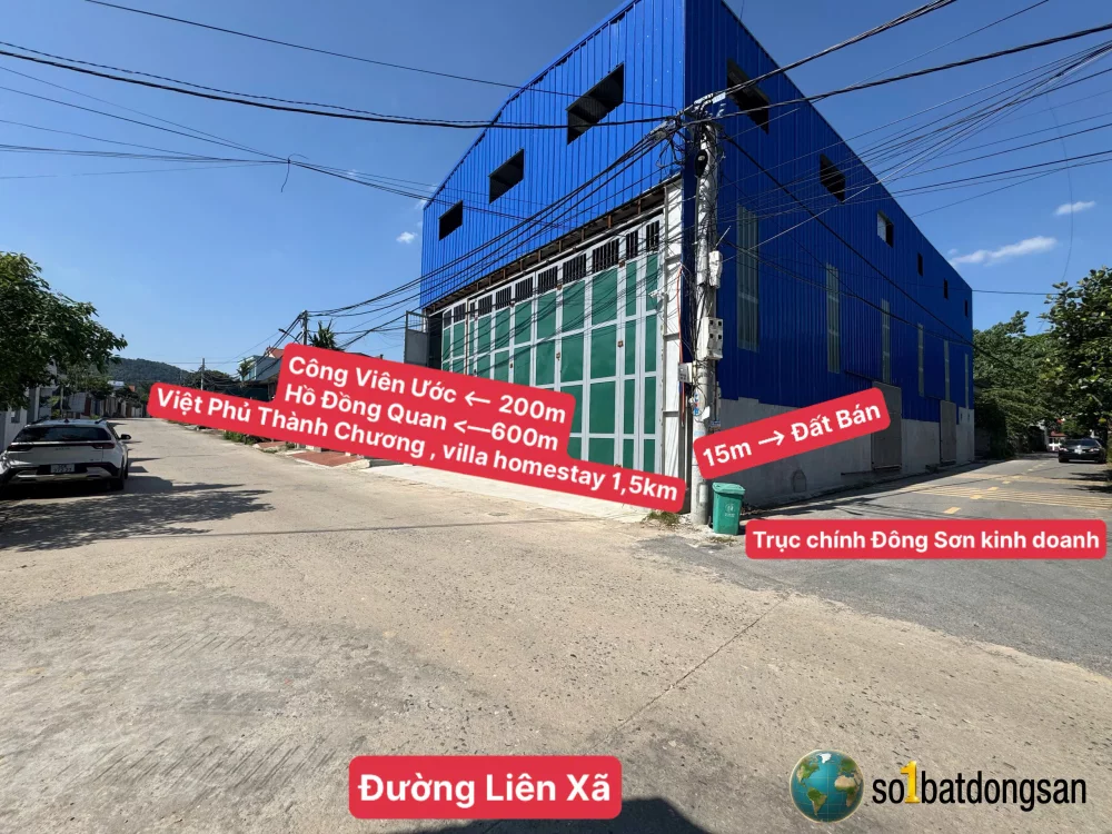 3.8x tỷ 100m Kèm Nhà trục chính Đông Sơn, Nội Bài, gần đường 1.500 tỷ và Hồ Đồng Quan