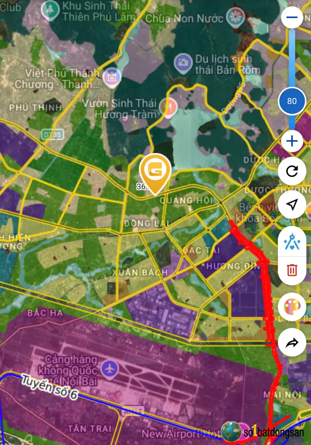 3.8x tỷ 100m Kèm Nhà trục chính Đông Sơn, Nội Bài, gần đường 1.500 tỷ và Hồ Đồng Quan