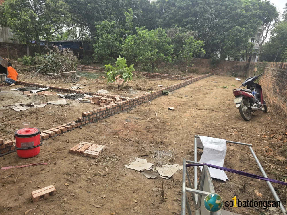 1.5x tỷ lô đất F0 gần 107m Full thổ cư 15m là ra đường Lơn, Phú Thịnh, Kim Anh, gần đường 1.500 tỷ Dân cư hiện hữu