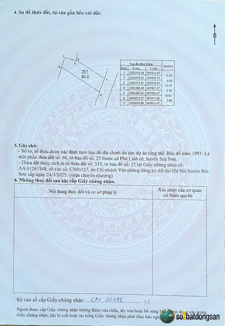 10 Lô Cộng Hòa, Phù Linh