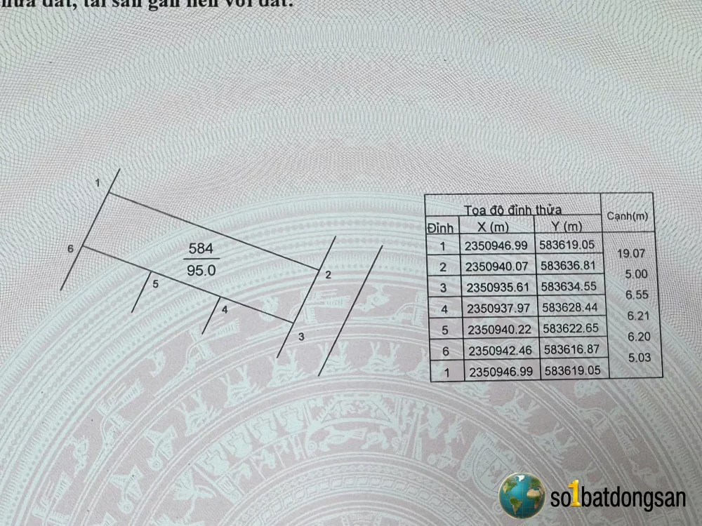 3.1 tỷ lô đất Full Thổ Cư 95m ngay gần trục chính Đông Lai Gần KCN và S.Bay Nội Bài rất sầm uất