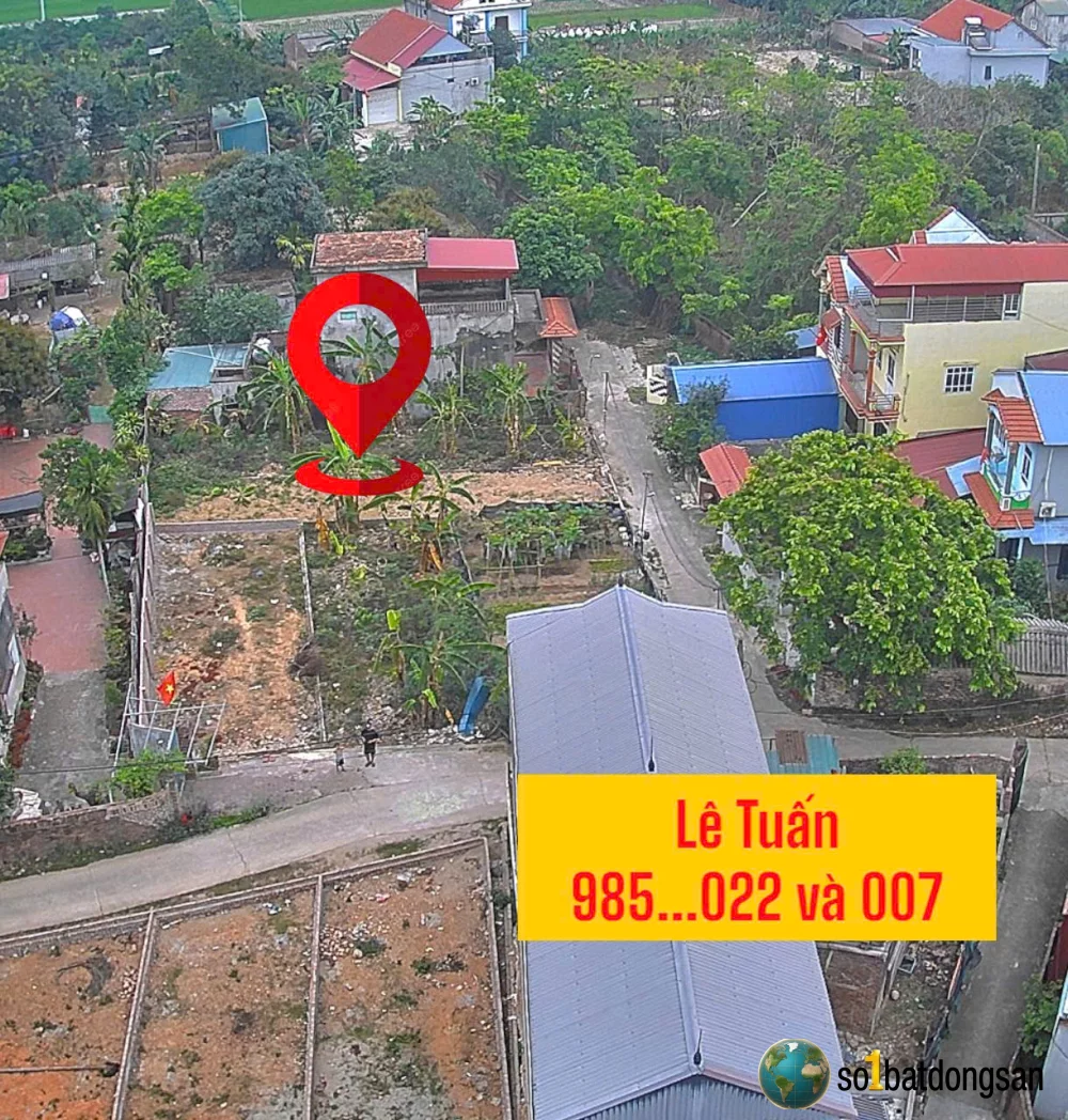 1.9x tỷ Lô 95m đường thông đất Nam Cương, Nội Bài 10 phút ra sân bay và UB xã